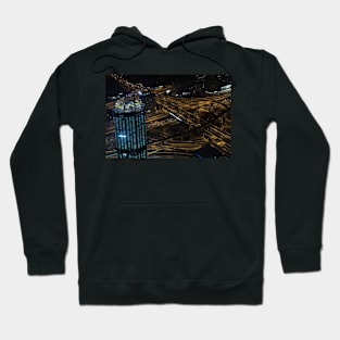 City of Dubai at Night Hoodie